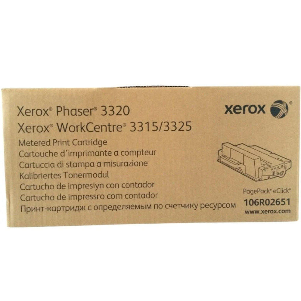 New, Pre-Owned - Xerox Phaser 3320 Black Toner Cartridge, 106R02651