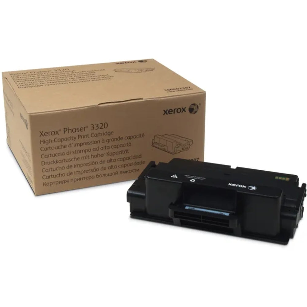 New, Pre-Owned - Xerox Phaser 3320 High-Capacity Black Laser Toner Cartridge, 106R02307