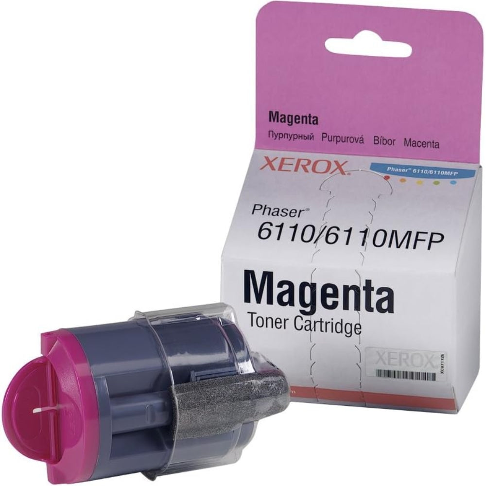New, Pre-Owned - Xerox Phaser 6110 Magenta Standard Capacity Toner Cartridge - 106R01272