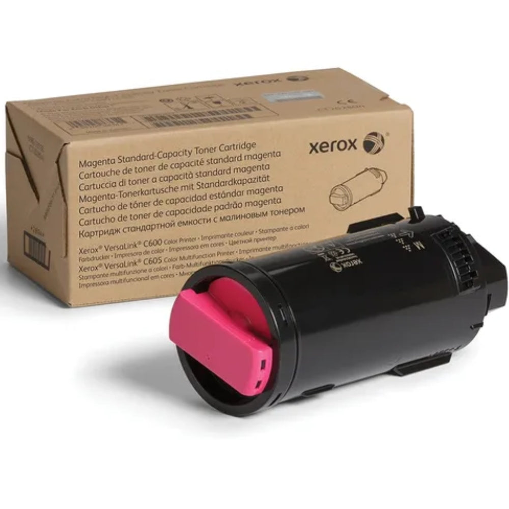 New, Pre-Owned - Xerox 106R03897 Standard-Yield Magenta Metered Toner Catridge