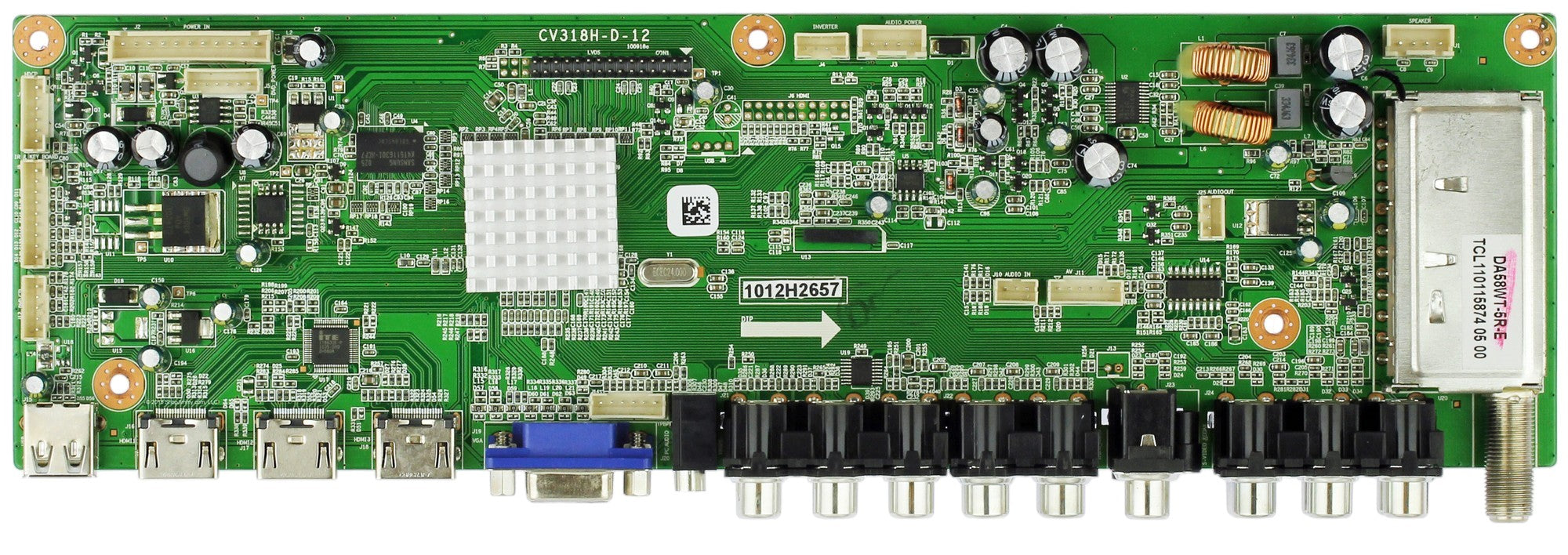 Westinghouse 1012H2657 Main Board for VR-6025Z(TW-63501-P060A)