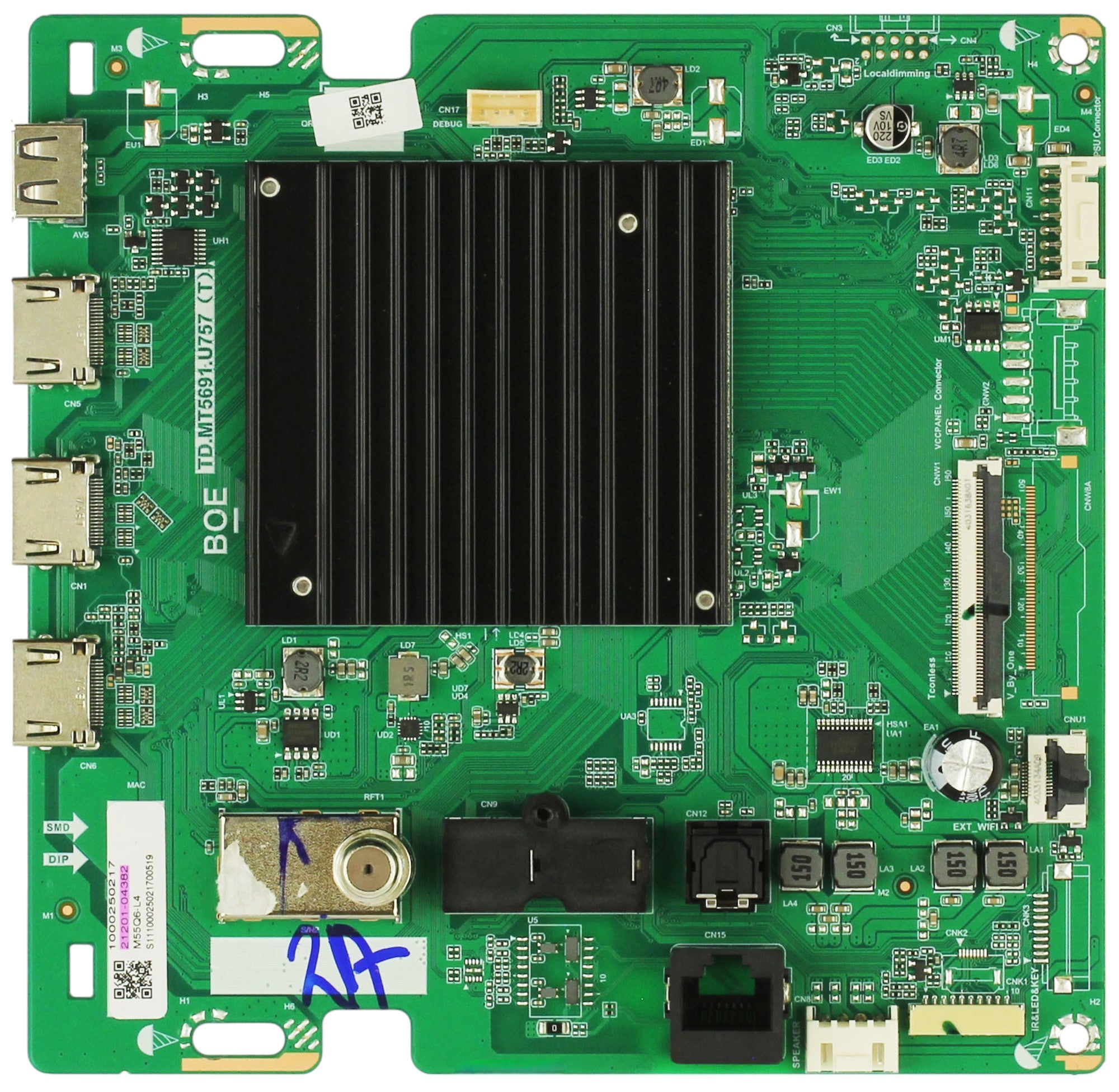 Vizio 21201-04382 Main Board for M55Q6-L4 (Serial LBSFN8JA)