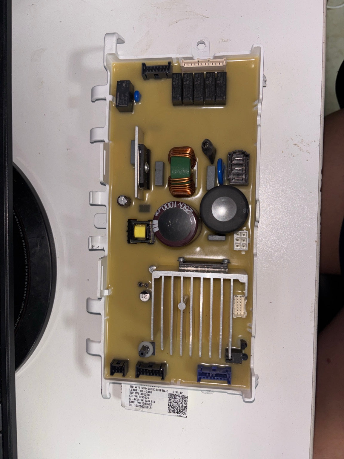 Actual W11266623 control board photo