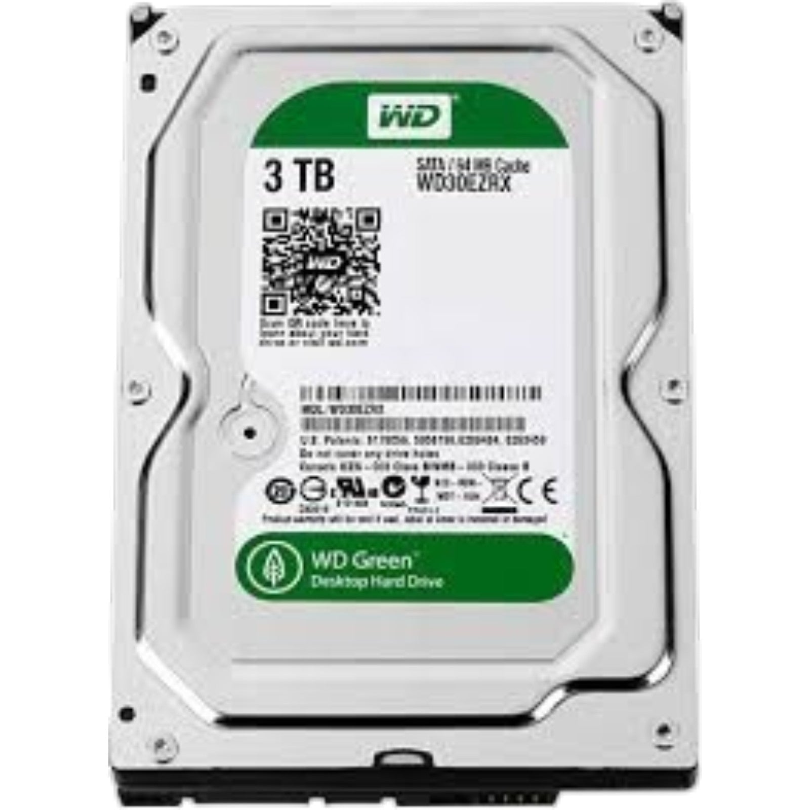 WD30EZRX Western Digital WD Green 3TB 3.5" SATA 6Gb/s Hard Drive