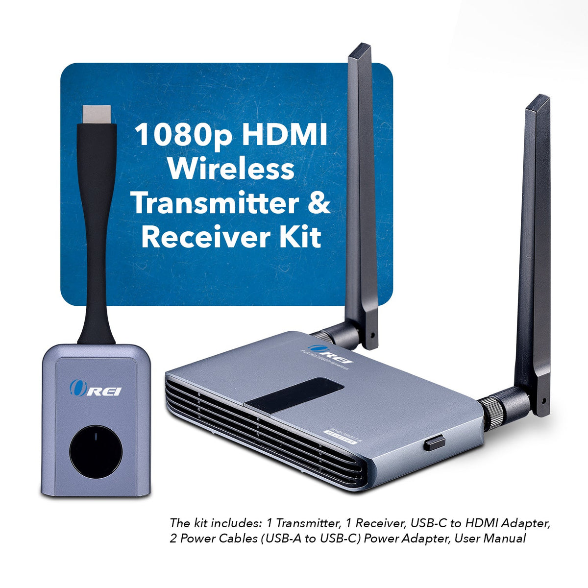 1080p Wireless HDMI™ Extender - 100ft-WHD-PRO1T-K