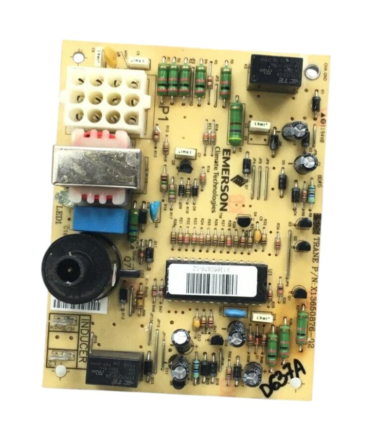 Trane X13650876-02 Furnace Control Board 50C01-495-01 used #D637A (Refurbed)