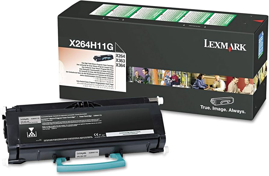 New, Pre-Owned - Lexmark X264H11G High Yield Black Return Program Toner Cartridge