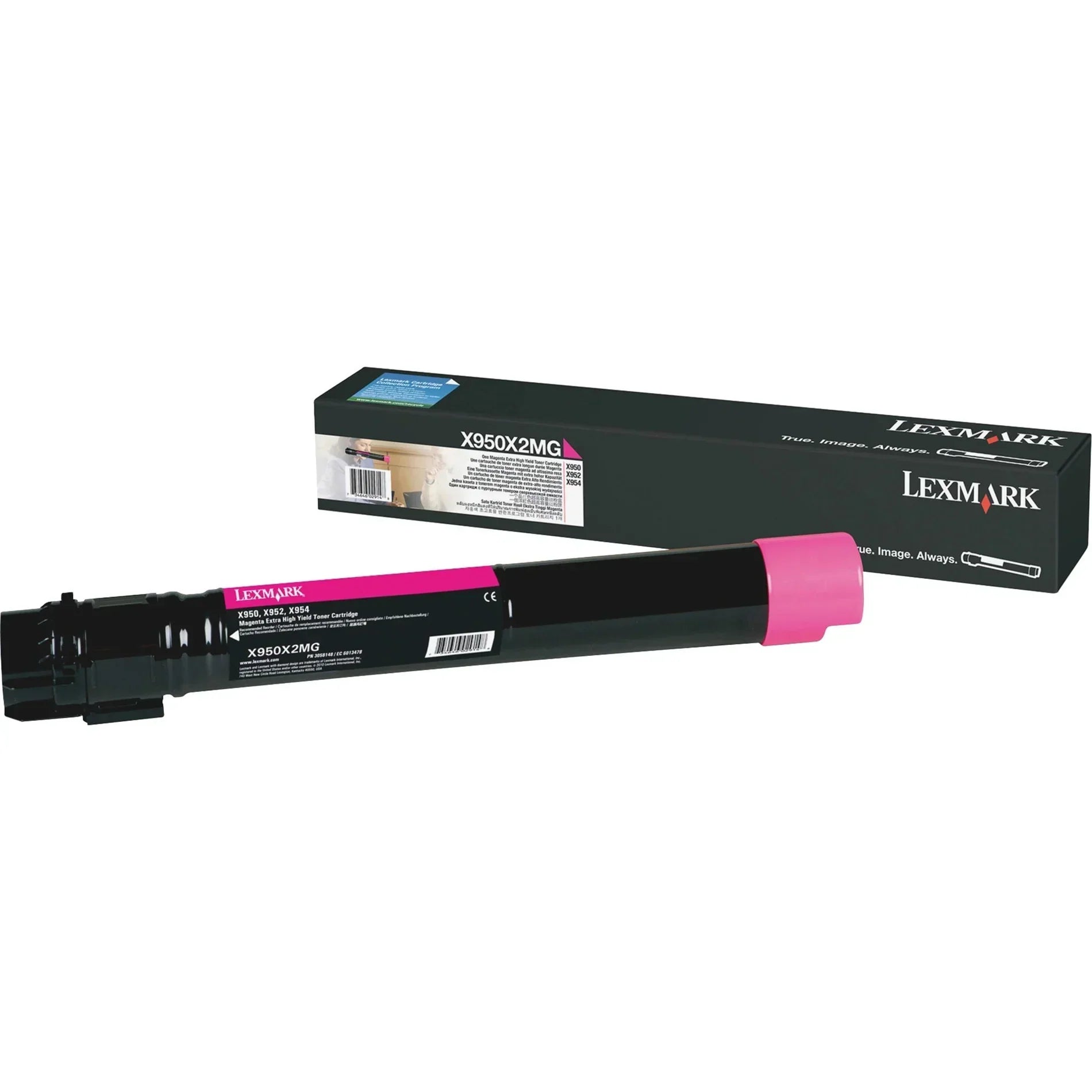 New, Pre-Owned - Lexmark X950X2MG Extra High Yield Magenta Toner Cartridge