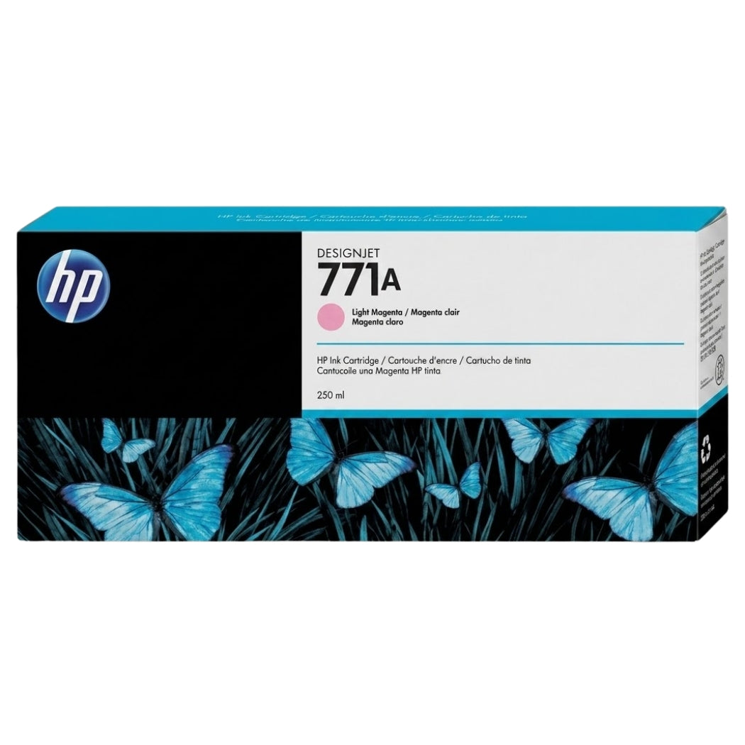 New, Pre-Owned - HP 771 Standard Yield 775ml Light Magenta Ink Cartridges, CE041A