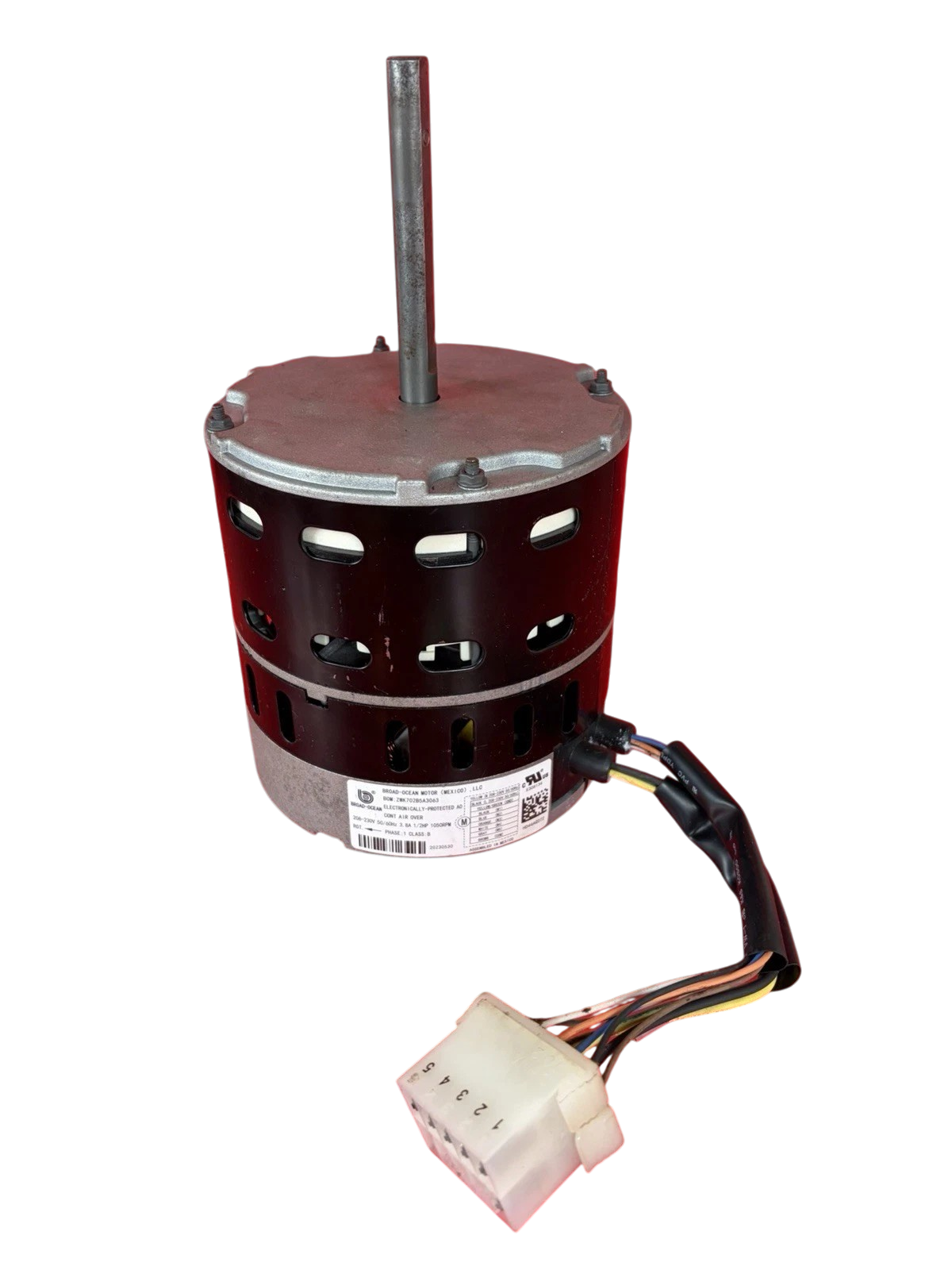 BROAD-OCEAN ZWK702B5A3063 ECM BLOWER MOTOR ECM Motor 1/2HP 208-230V 1050RPM