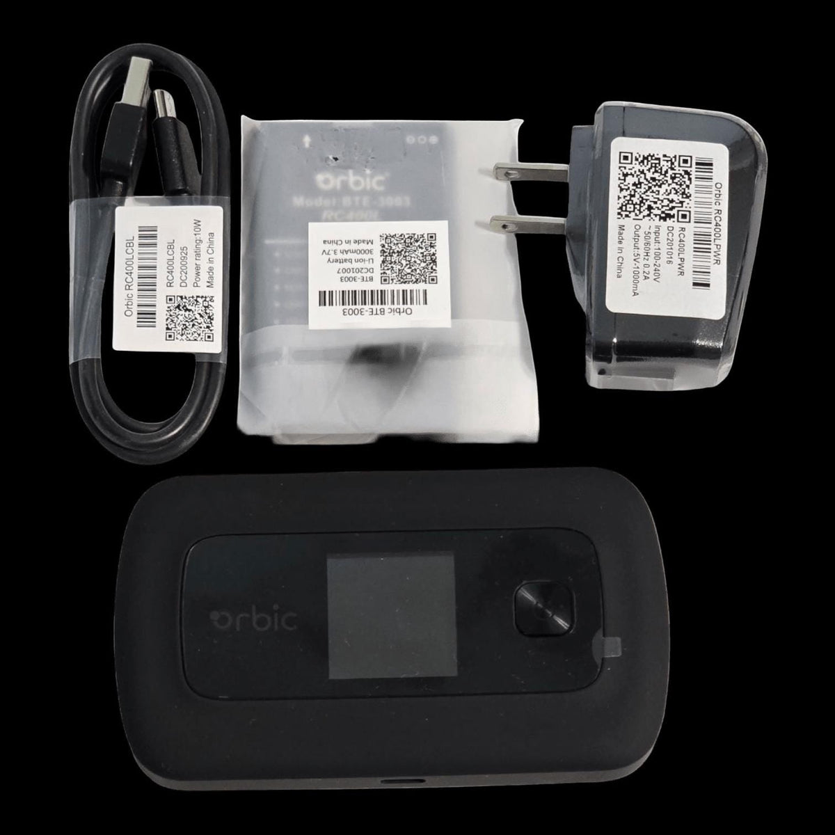 New, Prepared & Tested RayHunter Orbic RC400L IMSI Catcher & Stingray Detector