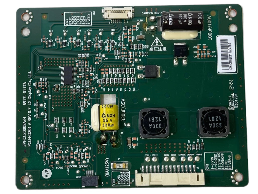 LG 6917L-0117A (3PHCC20005A-H, PCLH-D201) LED Driver