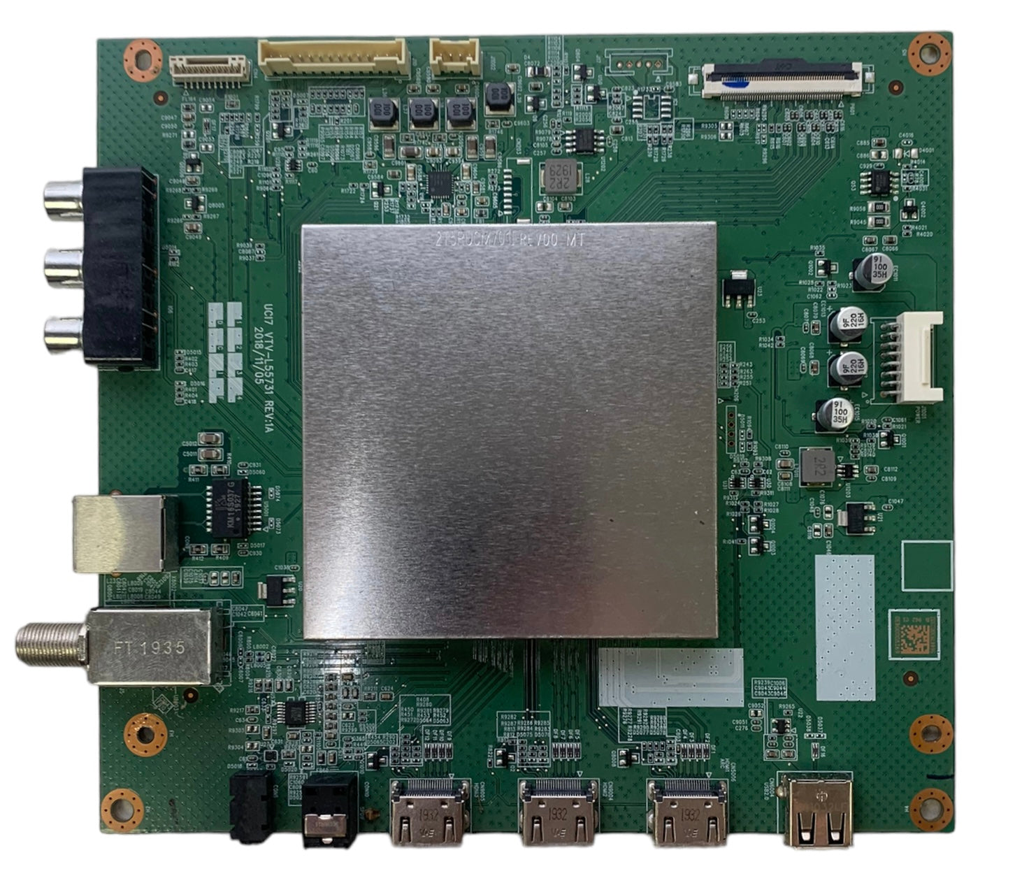 Toshiba 691V0G00430 Main Board for 50LF711U20 Rev B