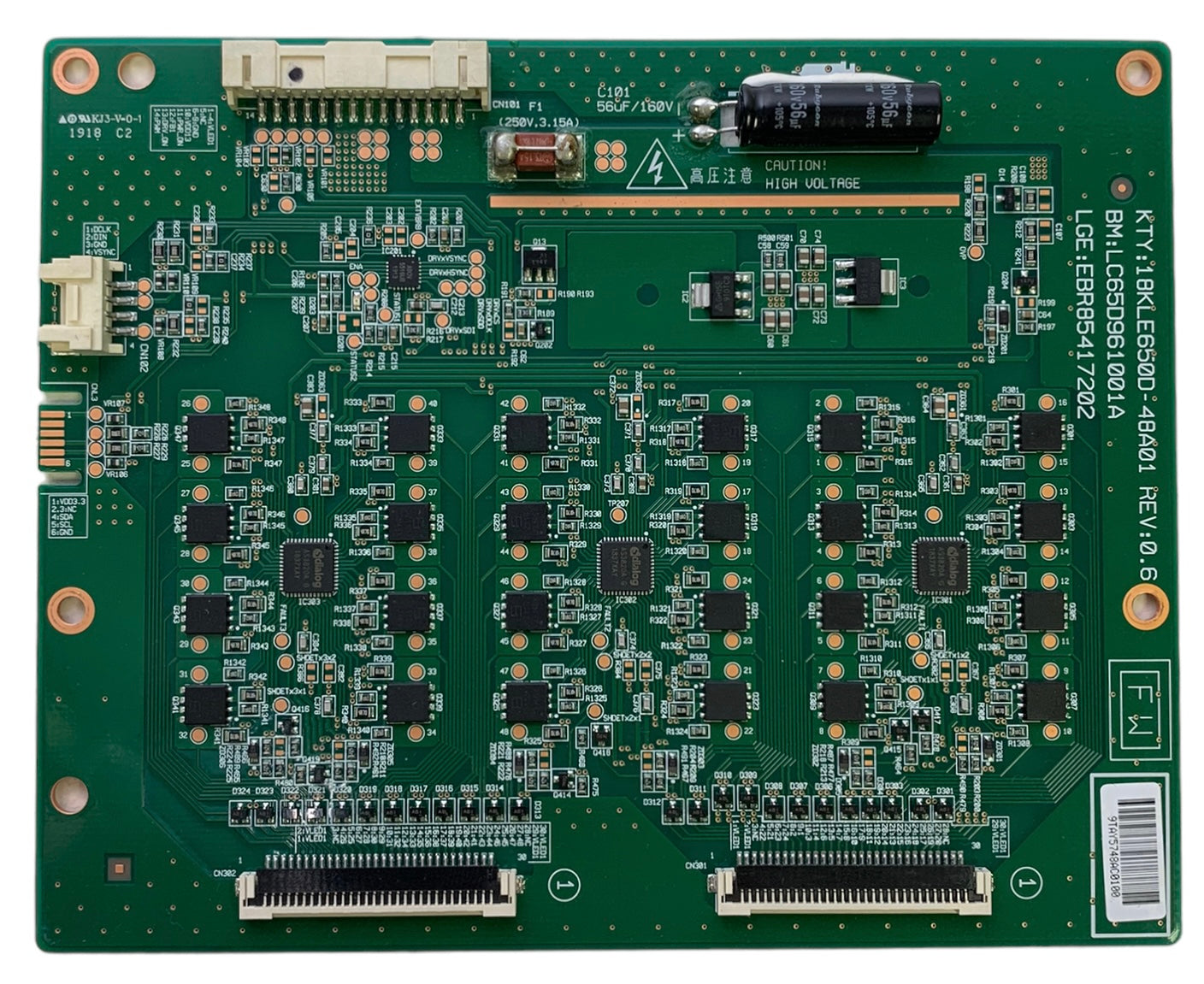 LG EBR85417202 LED Driver Board