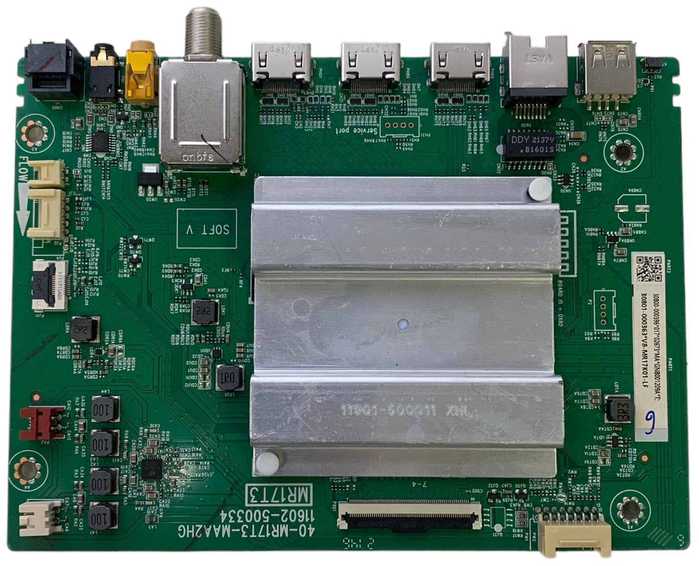 TCL 30800-000396 MR17T3 Main Board for 43S435