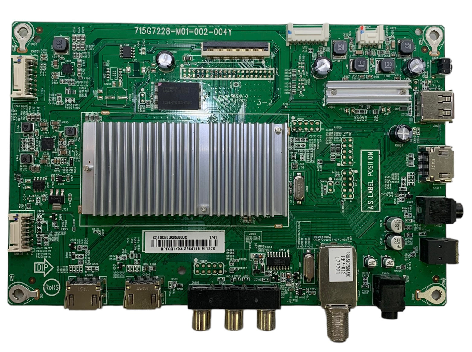 Sharp 756TXGCB0QK060 Main Board for LC-43LB481U (SEE NOTE)