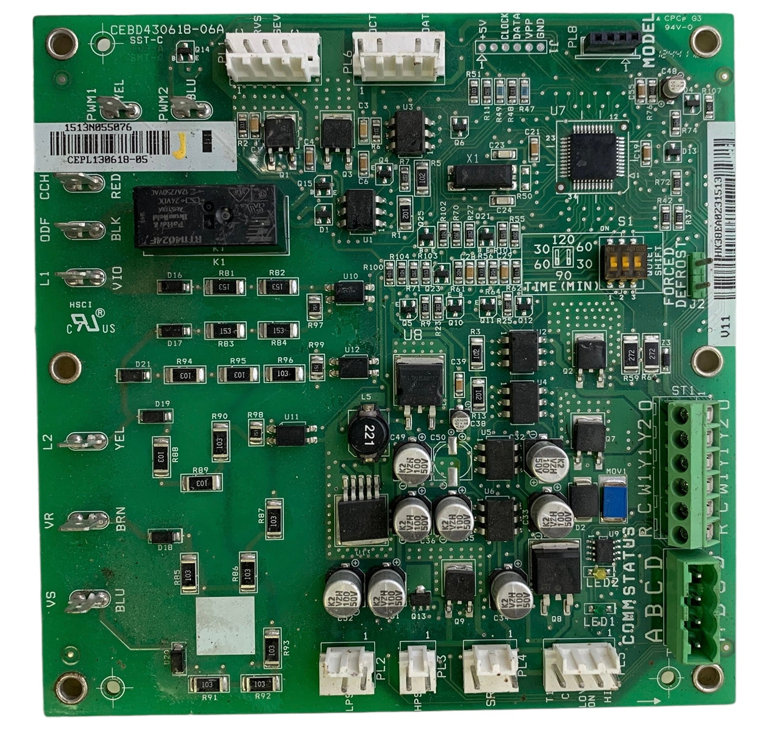 Carrier Bryant Payne CEPL130618-05 (CEBD430618-06A) Defrost Control Board