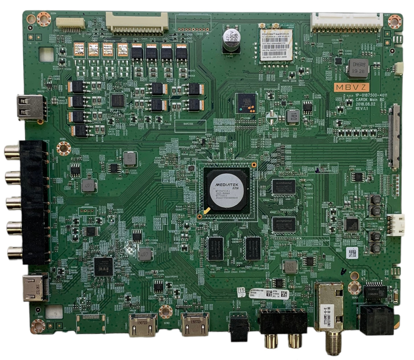 Vizio Y8388970A Main Board for M706-G3 (LFTRYTKV / LFTRYTKW Serial)