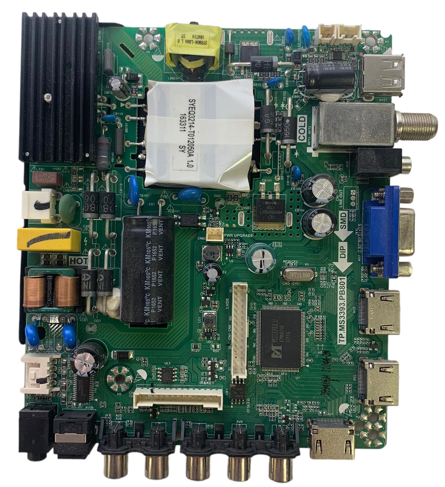 Element E17079-KK E17037-KK Main Board / Power Supply for ELFW5017 (D7C0M C7C0M Serial)