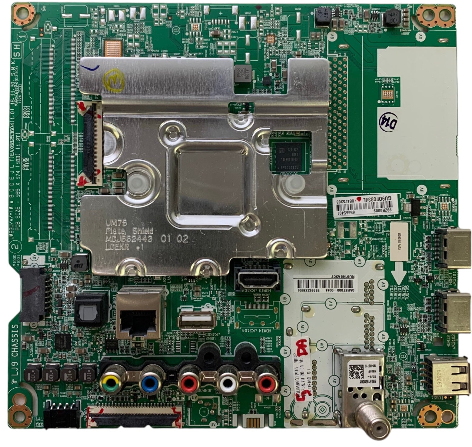 LG EBT66233904 Main Board for 60UM6900PUA.AUSNDOR