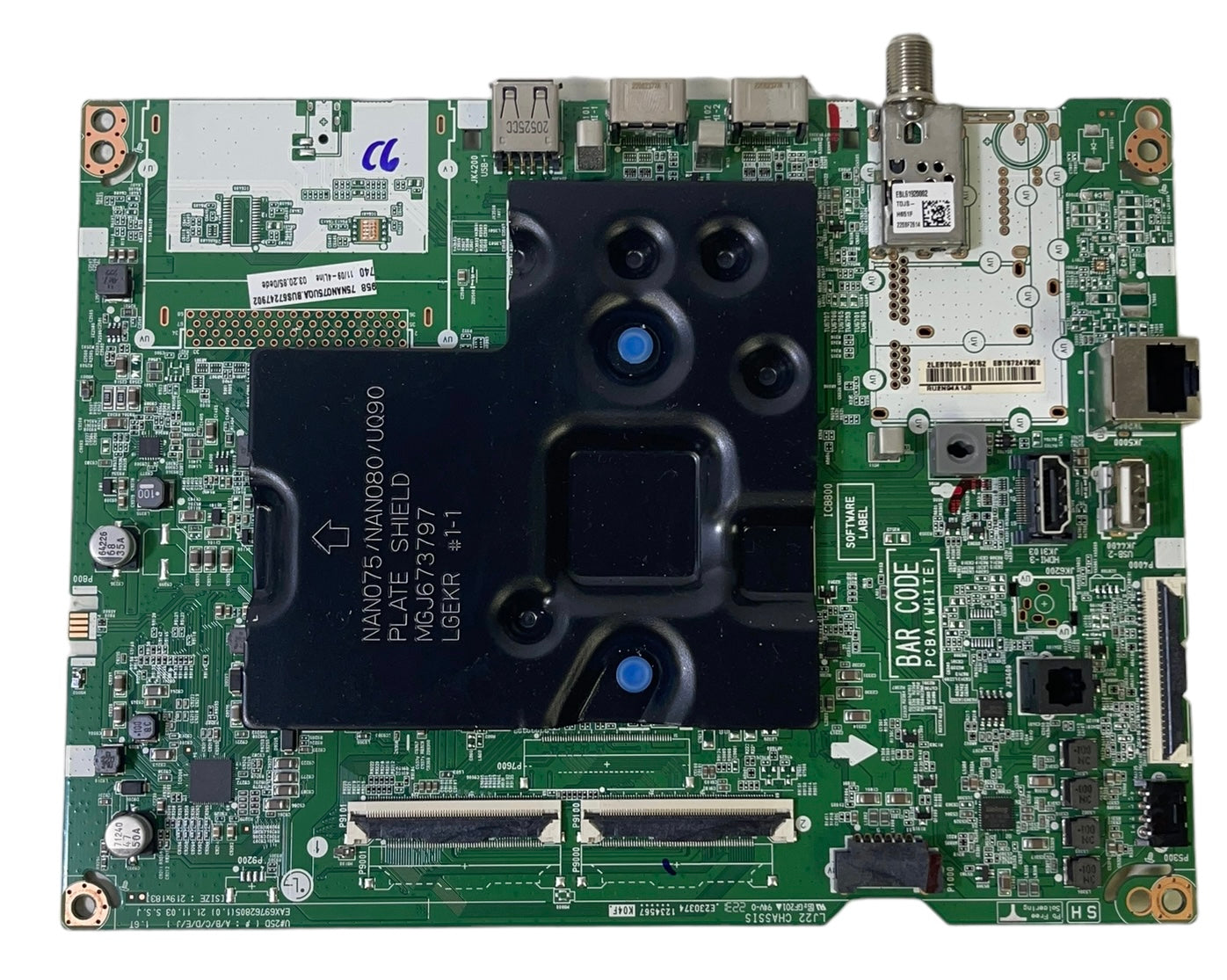 LG EBT67247902 Main Board for 75NANO75UQA