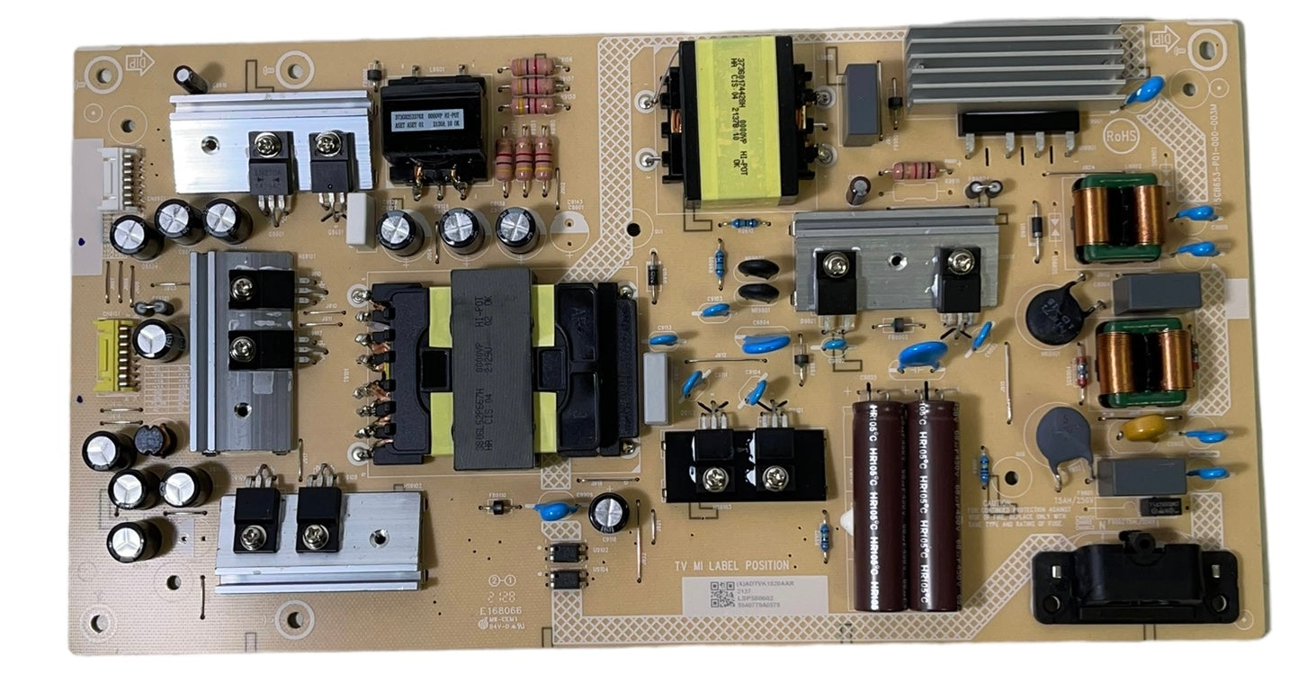 Vizio ADTVK1820AAR Power Supply Board/LED Driver M58Q7-J01