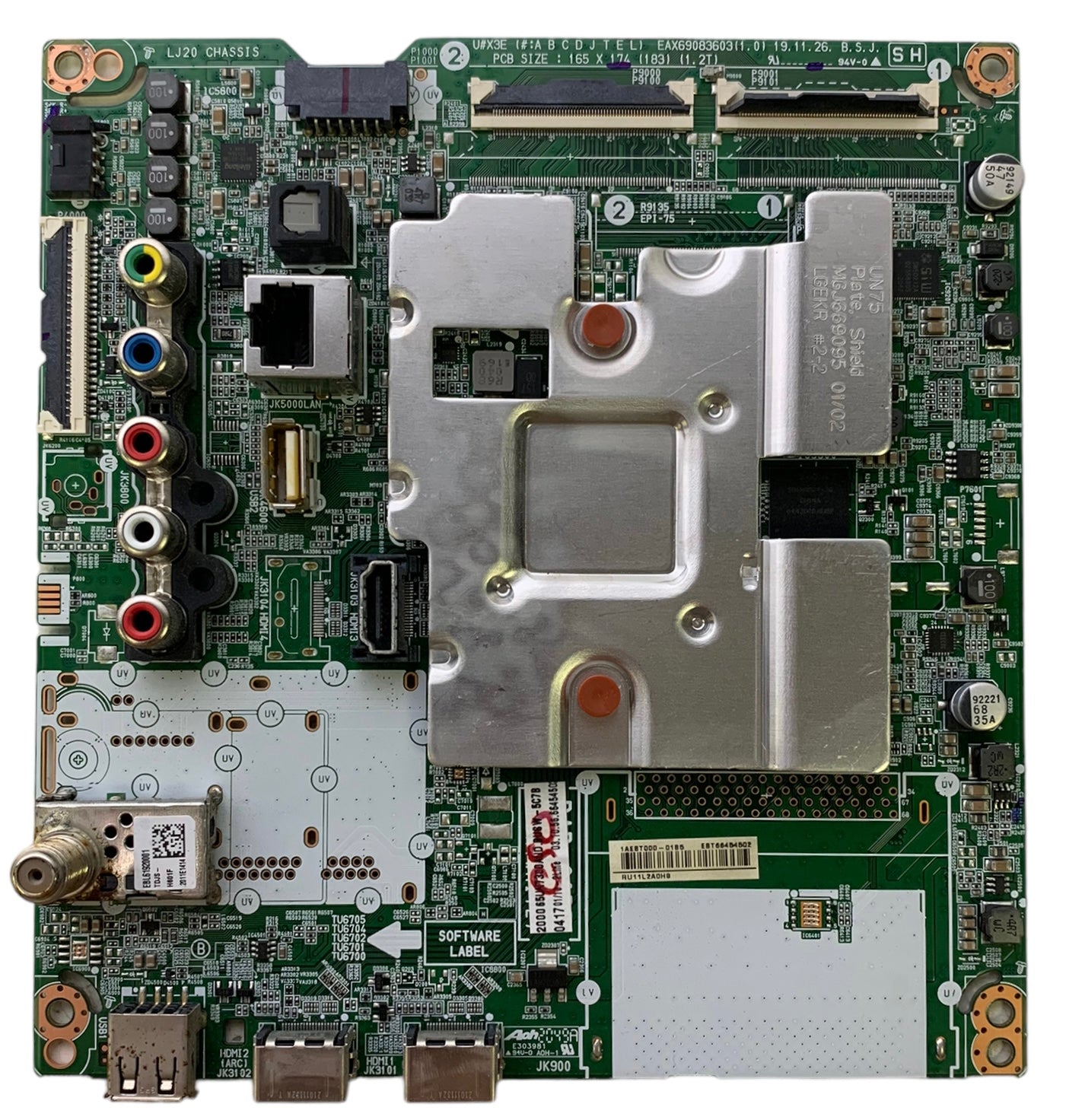 LG EBT66454502 Main Board for 65UN7300AUD.BUSWLKR