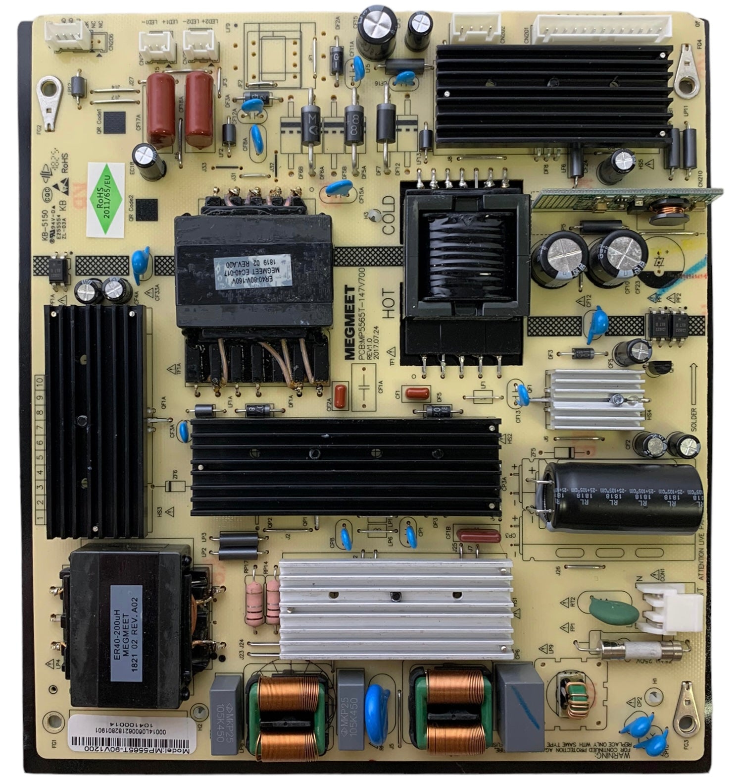 Element MP5565T-90V1200 Power Supply/LED Driver Board