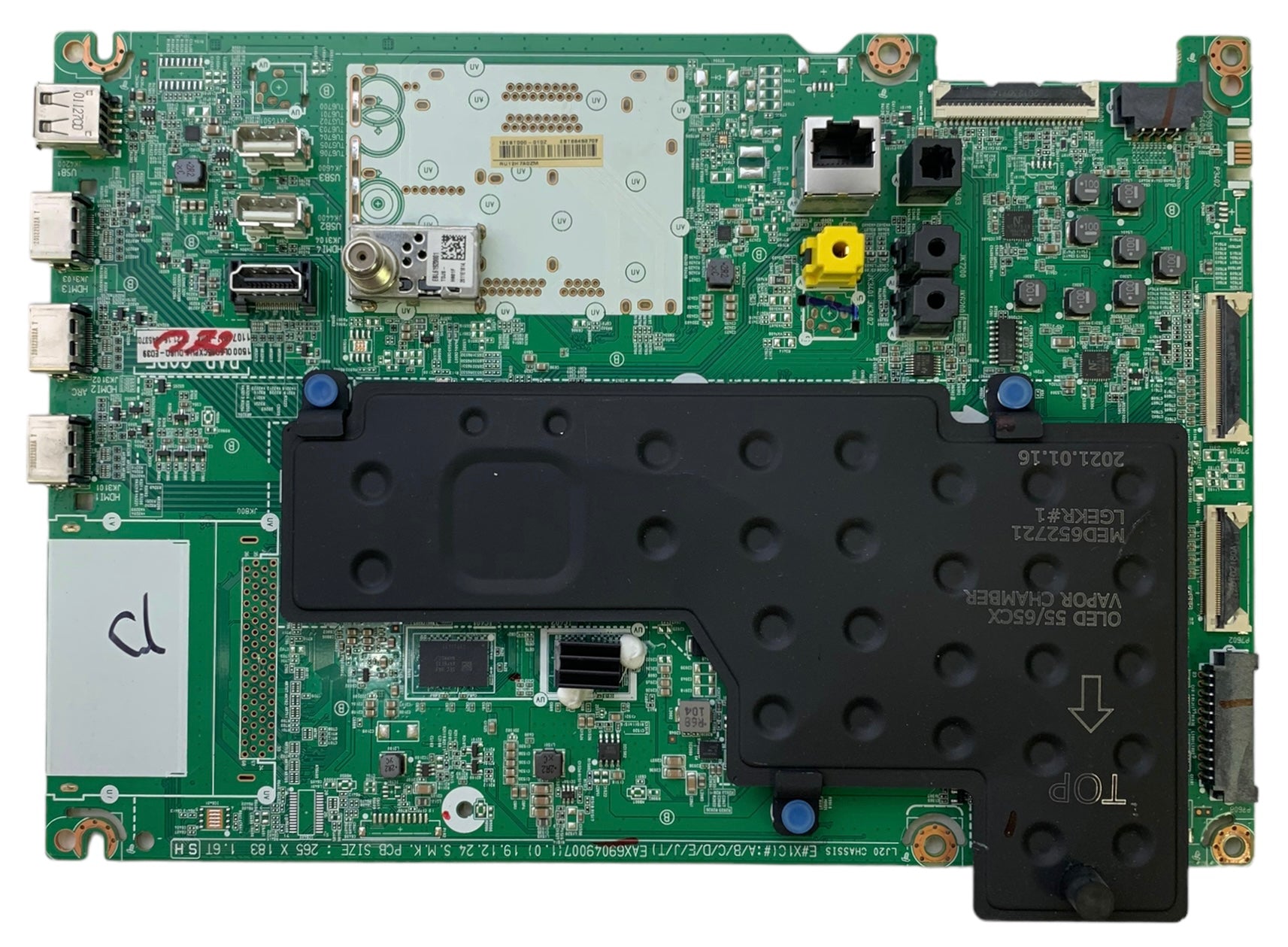LG EBT66453702 Main Board for OLED55CXAUA.BUSWLJR