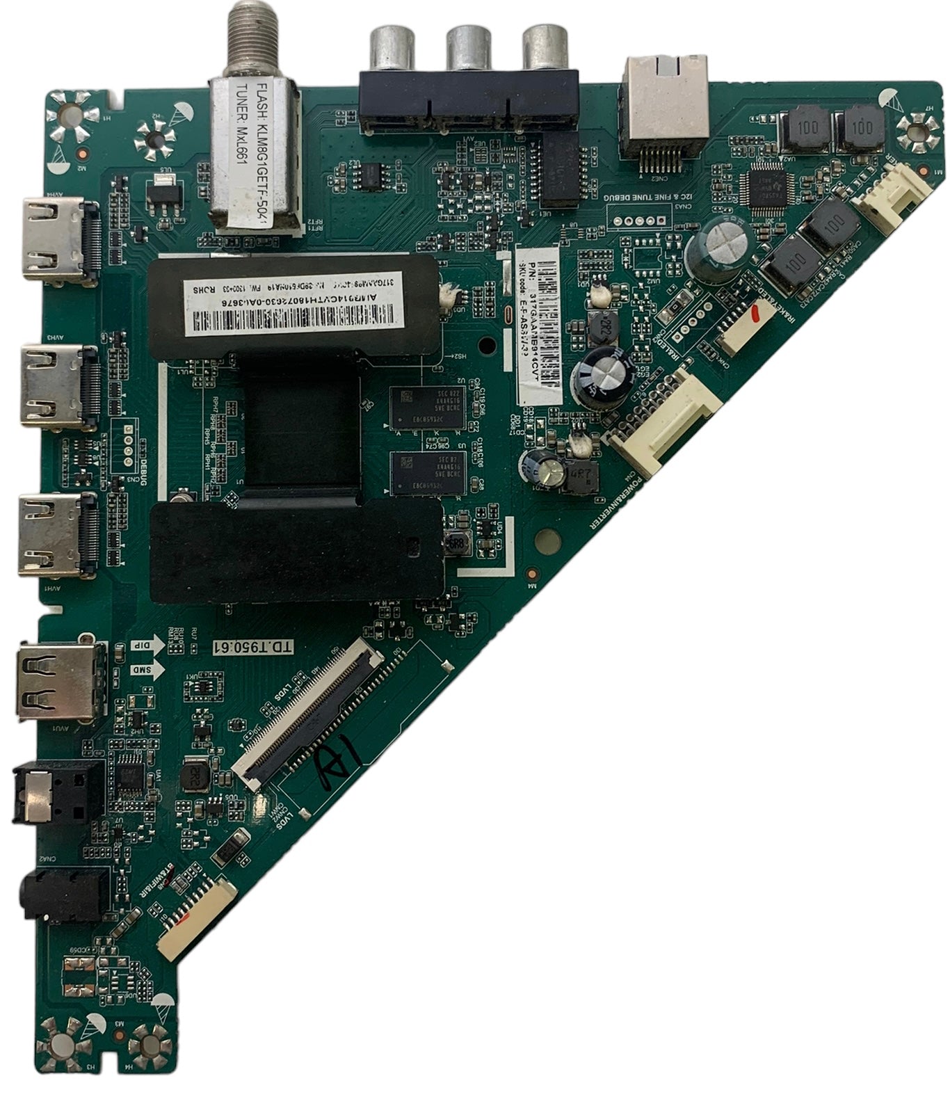 Insignia 317GAAMB914CVT Main Board for NS-39DF510NA19 (REV. A)