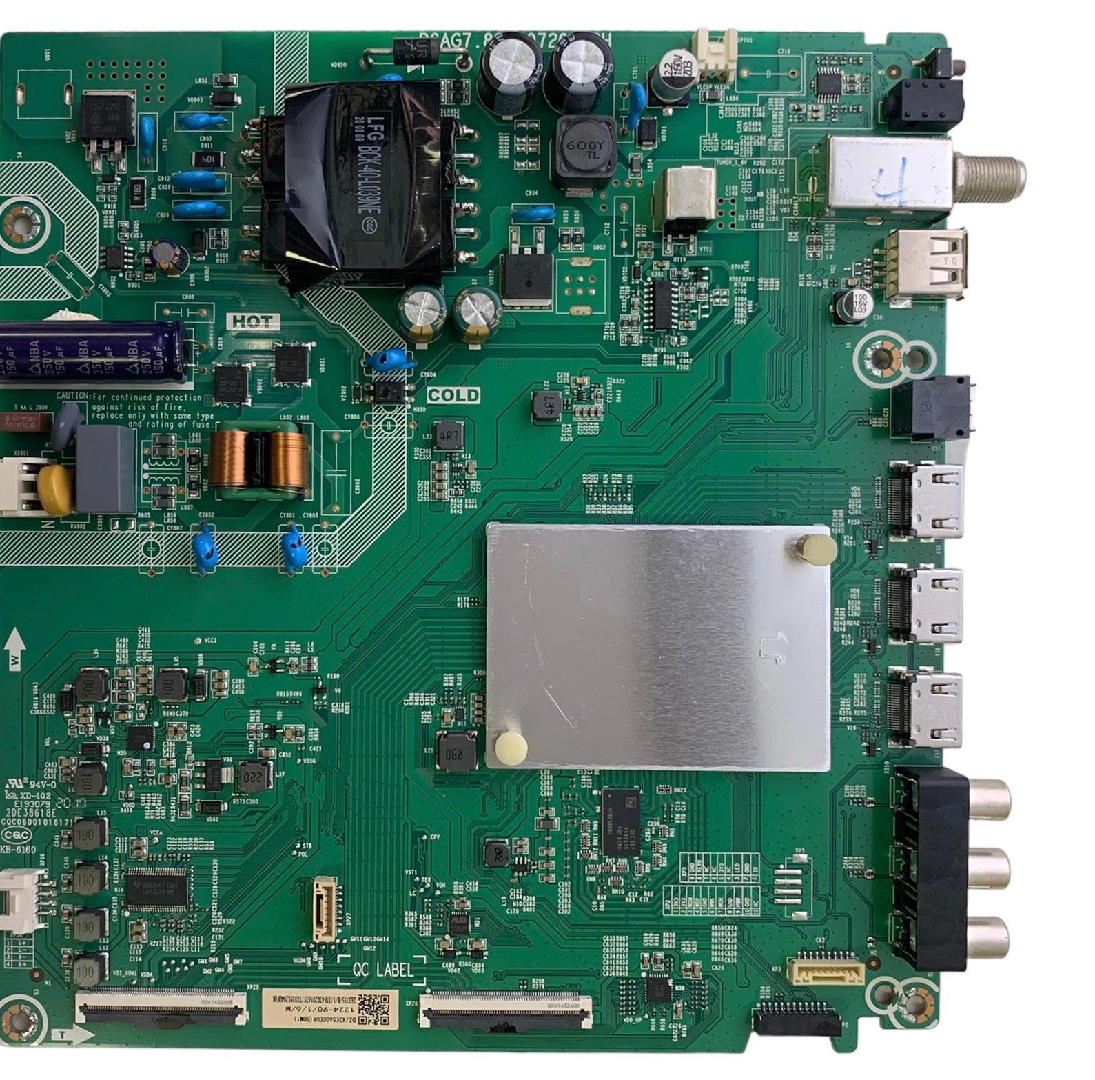 Hisense 263715 Main Board/Power Supply 43H4030F1