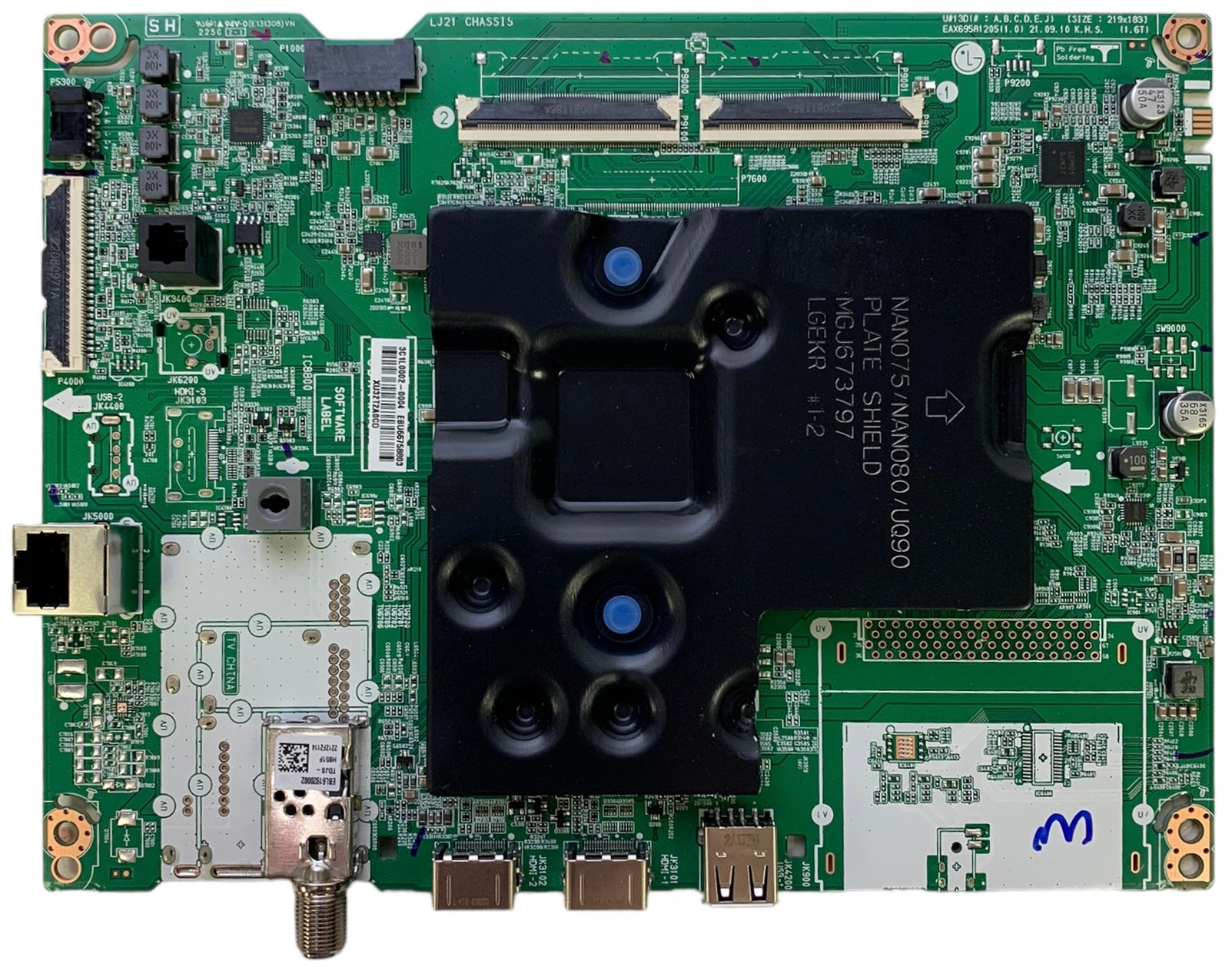 LG EBU66758803 Main Board for 43UQ7590PUB.BUSSLJM