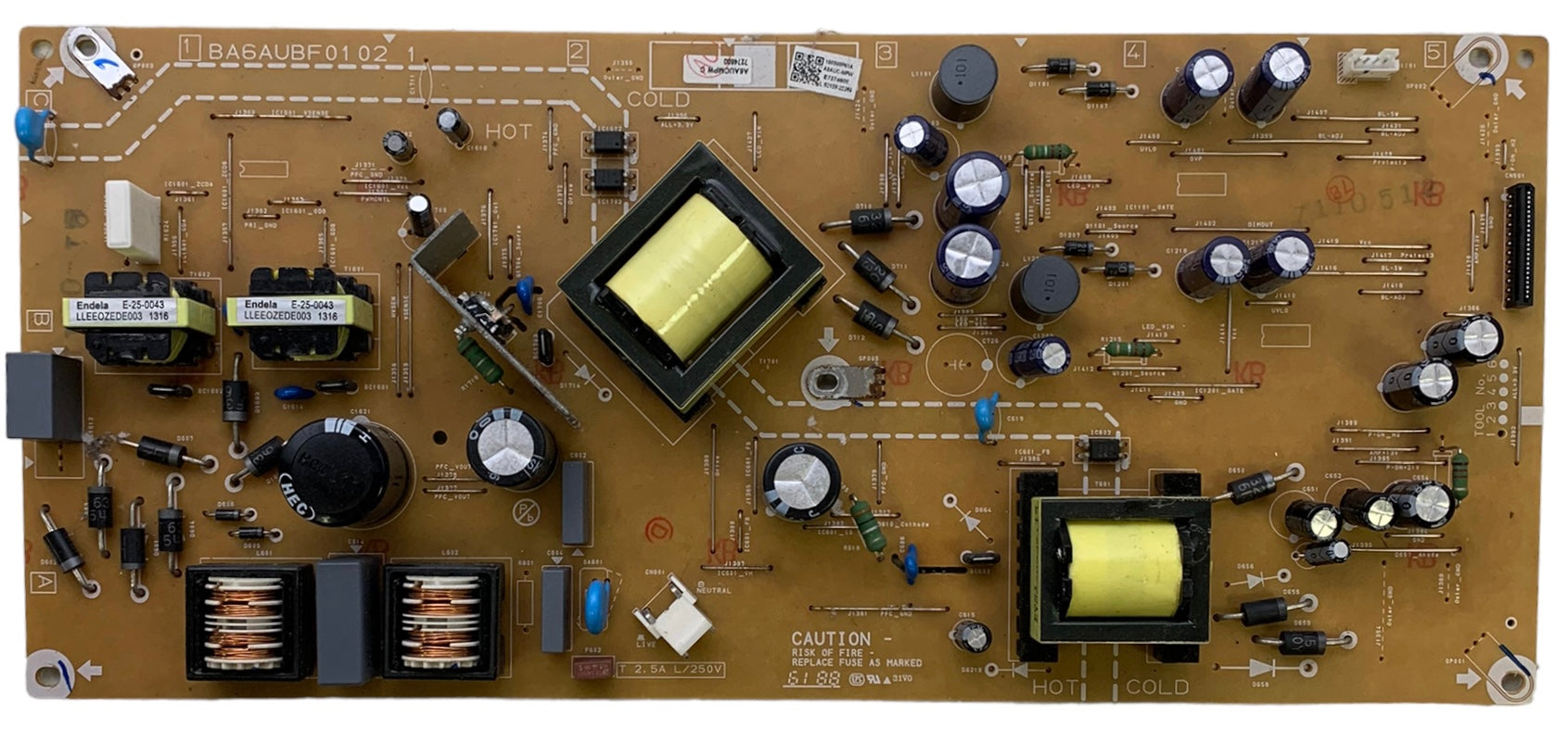 Sanyo A6AUCMPW-001 Power Supply for FW50D36F (DS2 Serial)