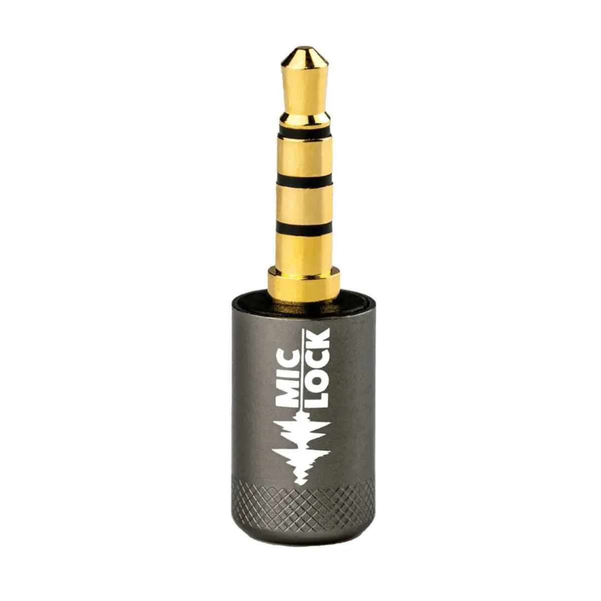 Mic-Lock 3.5mm Single Ended Microphone Blocker Grey