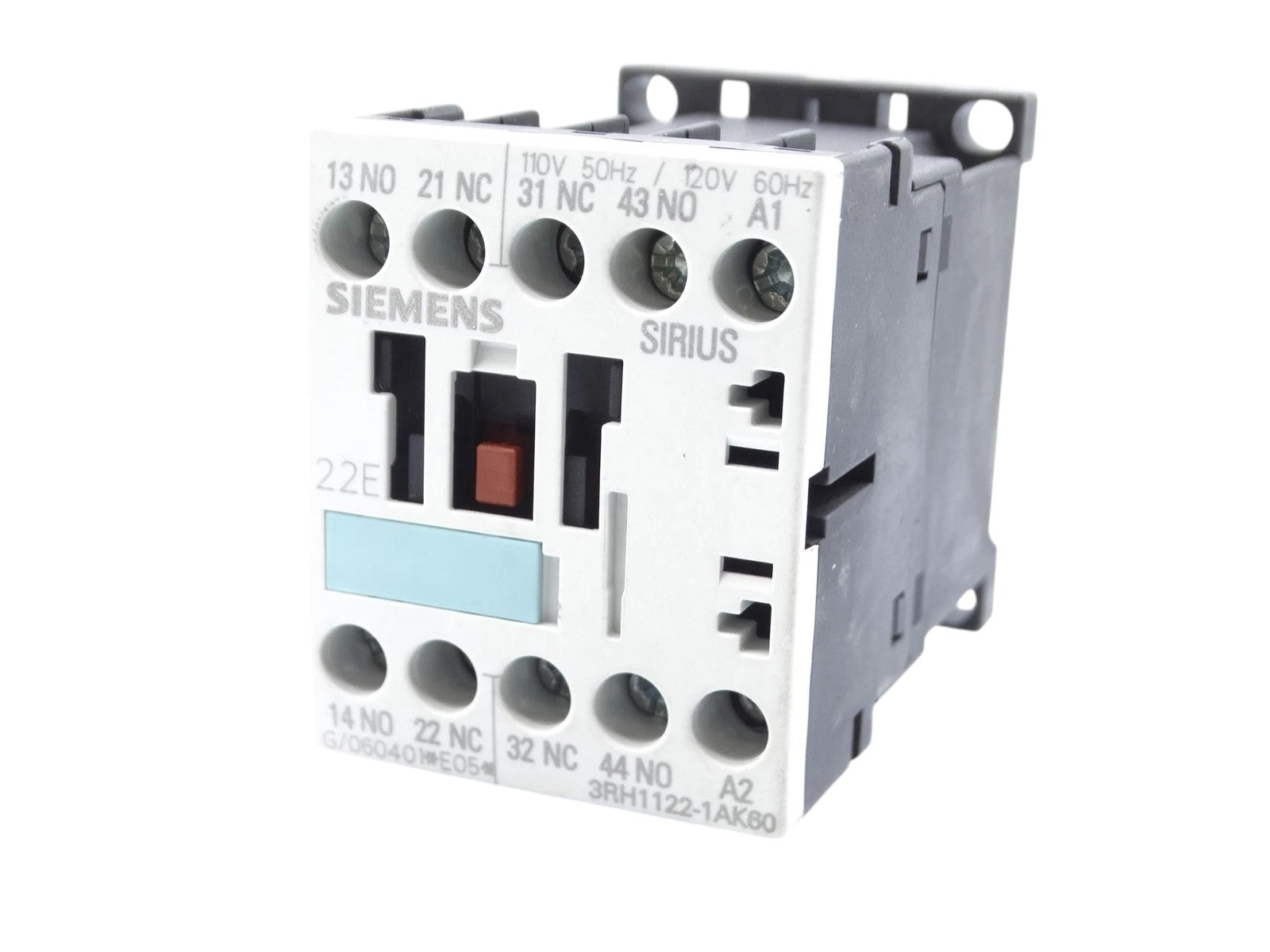 SIEMENS 3RH1122-1AK60 RELAY (Refurbished)