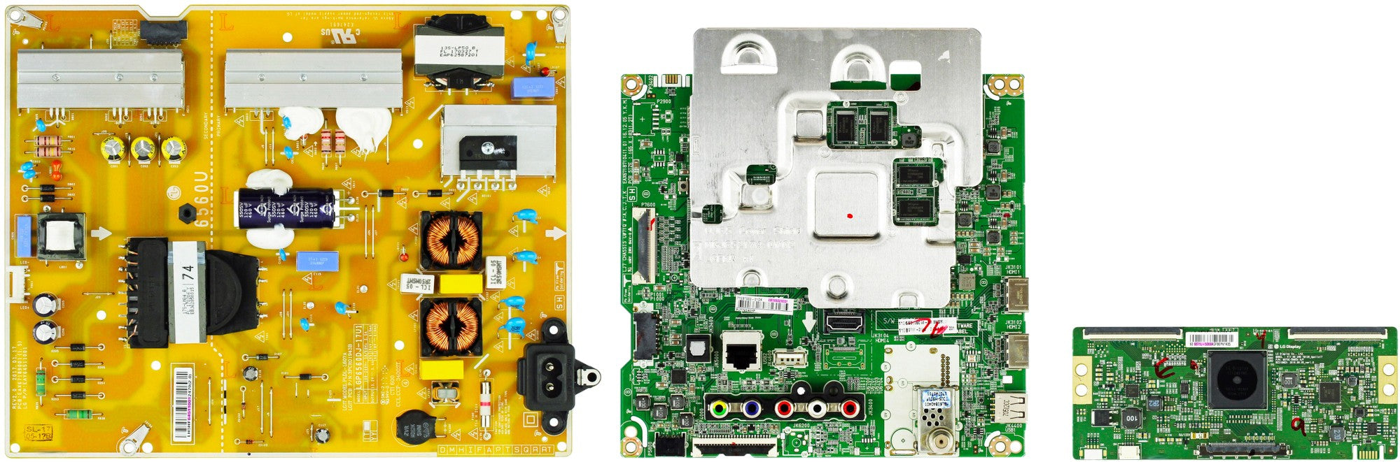 LG 60UJ6050-UA.BUSYLOR Complete LED TV Repair Parts Kit