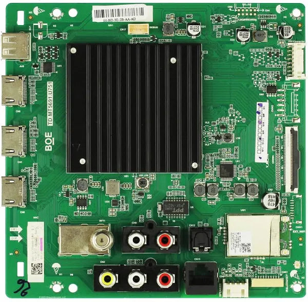 Vizio 60103-00755 306811 306810 Main Board for V655-J04 (LBSFE4MY Serial)