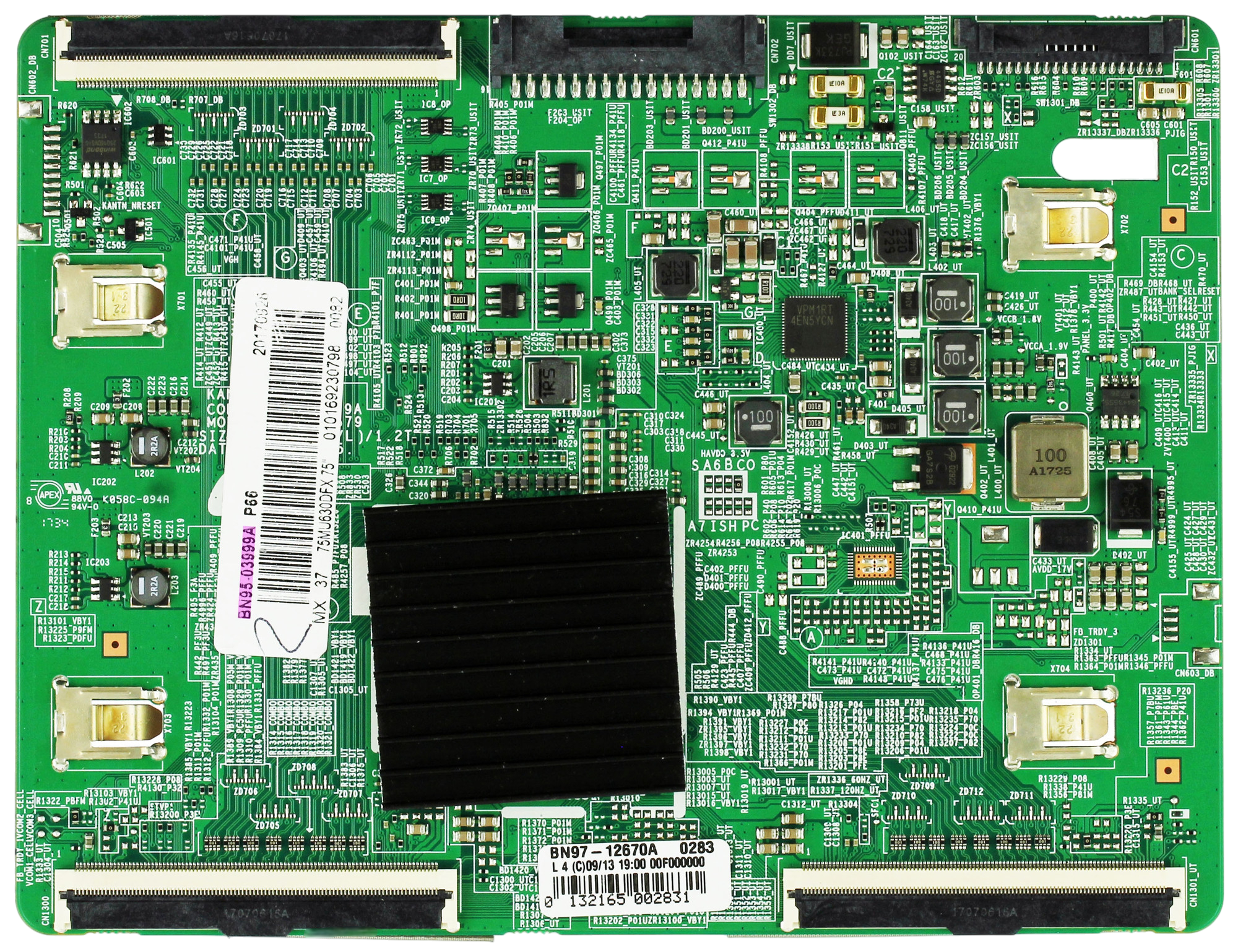 BN95-03999A Samsung T-Con, BN97-12670A, UN75MU8000FXZA