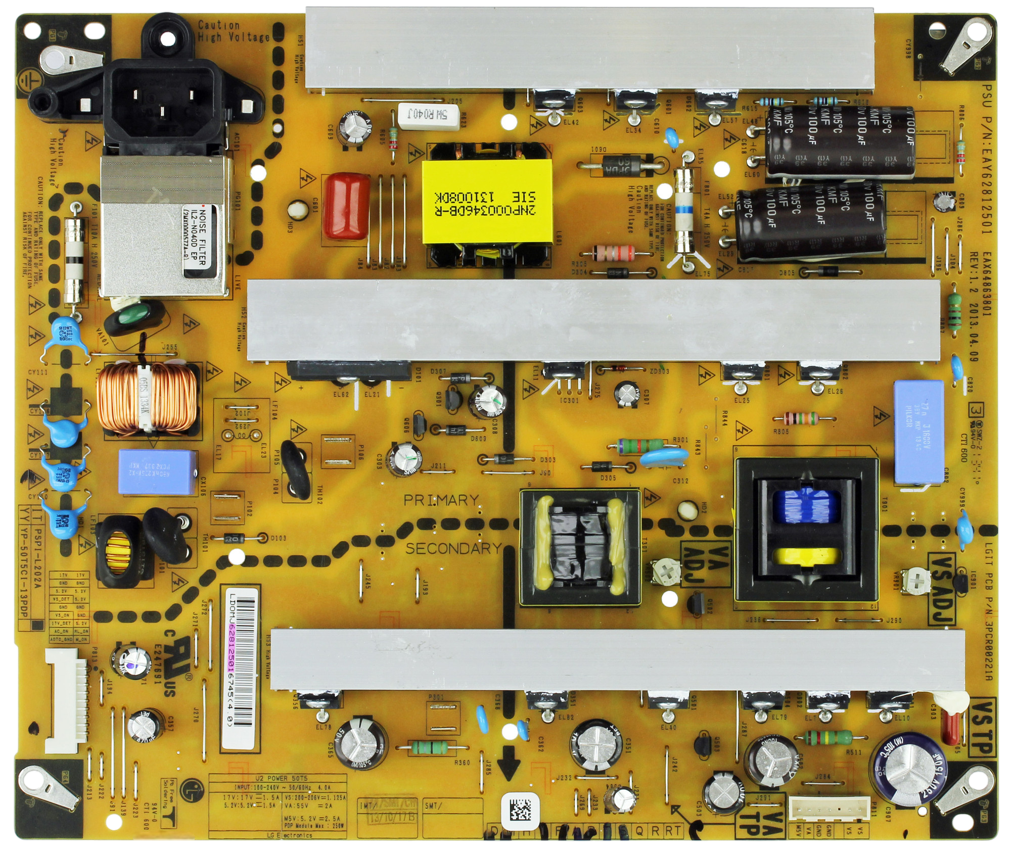 LG EAY62812501 Power Supply Unit