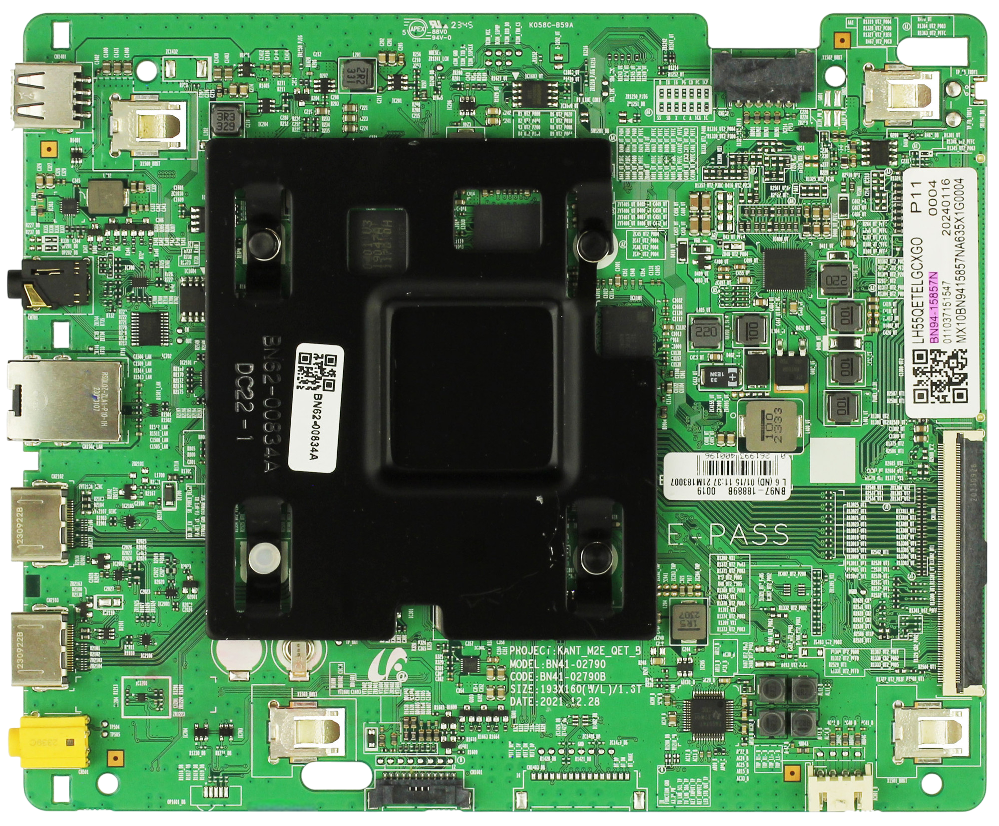 Samsung BN94-15857N Main Board for LH55QETELGCXGO