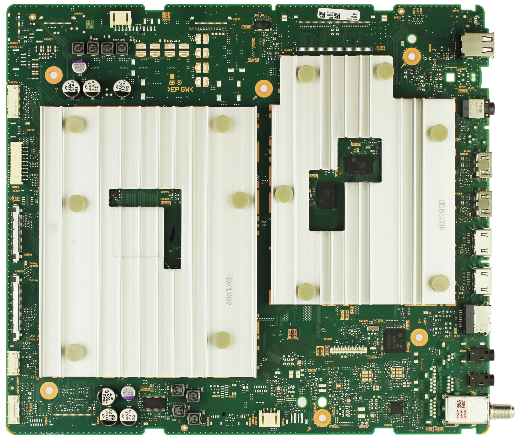 A-5067-996-A Sony Main Board, A5067987A, 101898231, K-85XR70, K-75XR70, K-65XR70, K-55XR70