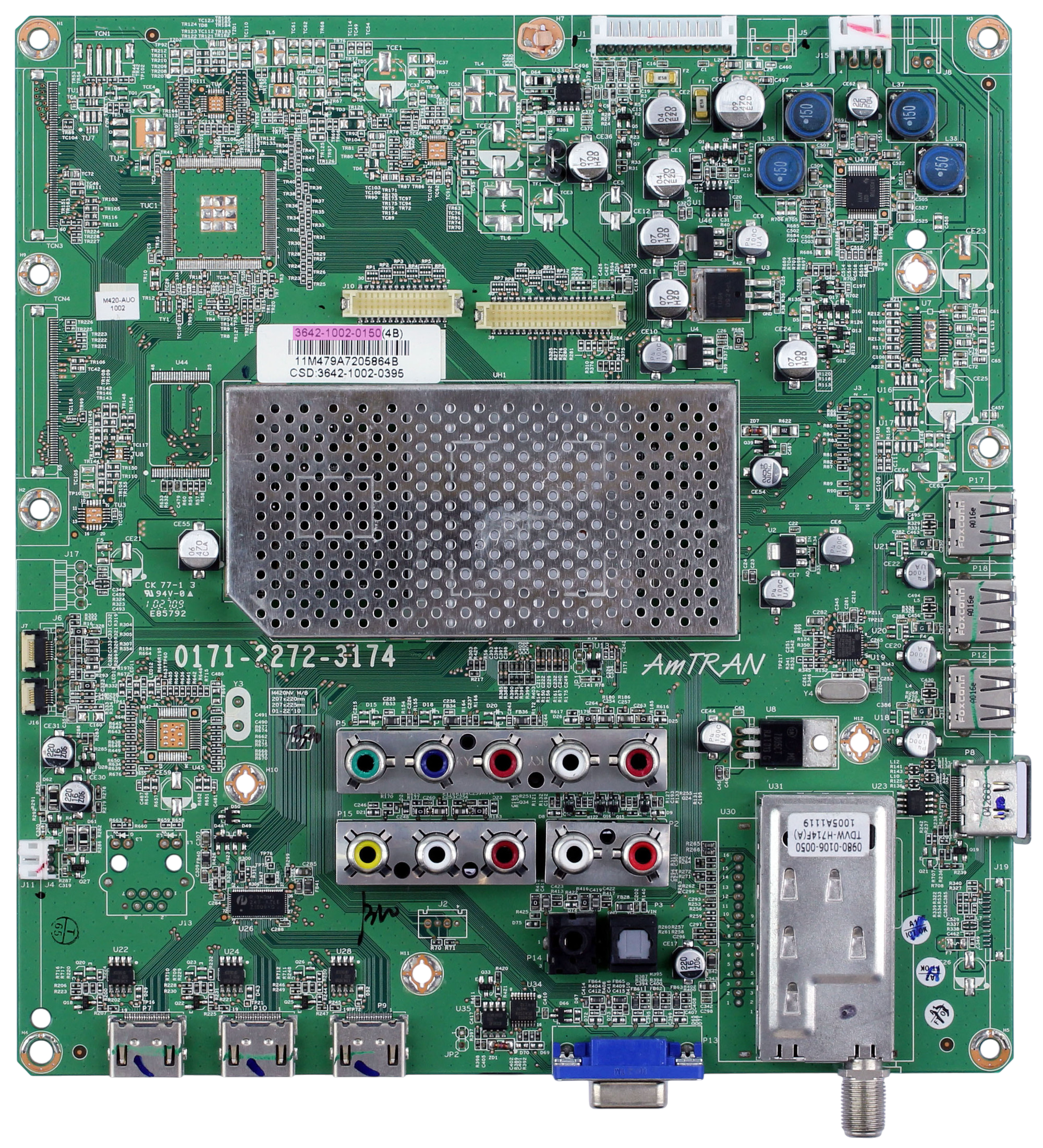 Vizio 3642-1002-0150 (0171-2272-3174) Main Board for M420NV