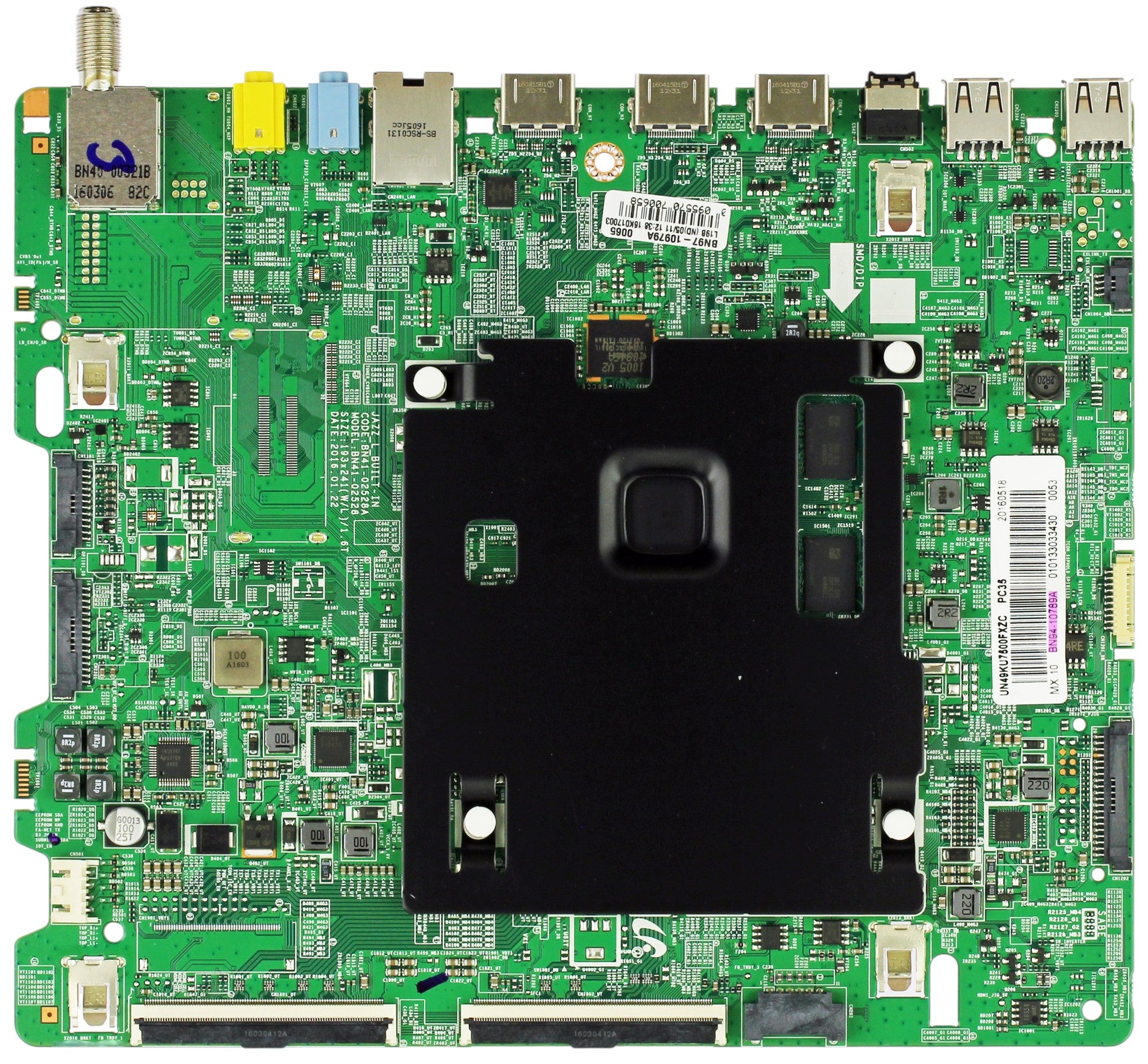 Samsung BN94-10789A Main Board for UN49KU7500FXZA UN49KU7500FXZC (Version FA01)