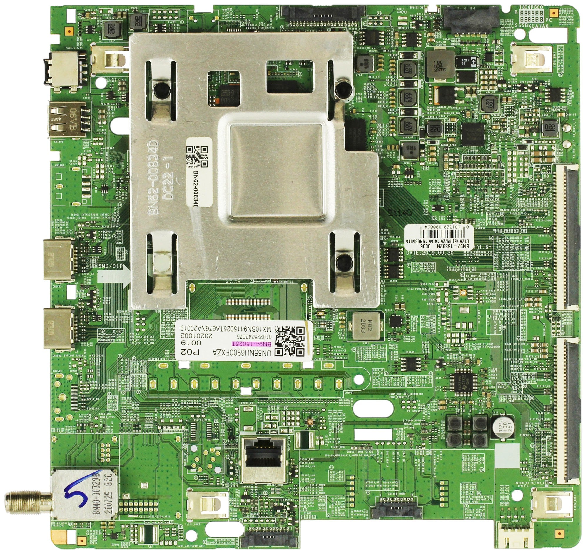 BN94-15025T Samsung Main Board, BN41-02703C, BN97-16392N, UN55NU6900FXZA