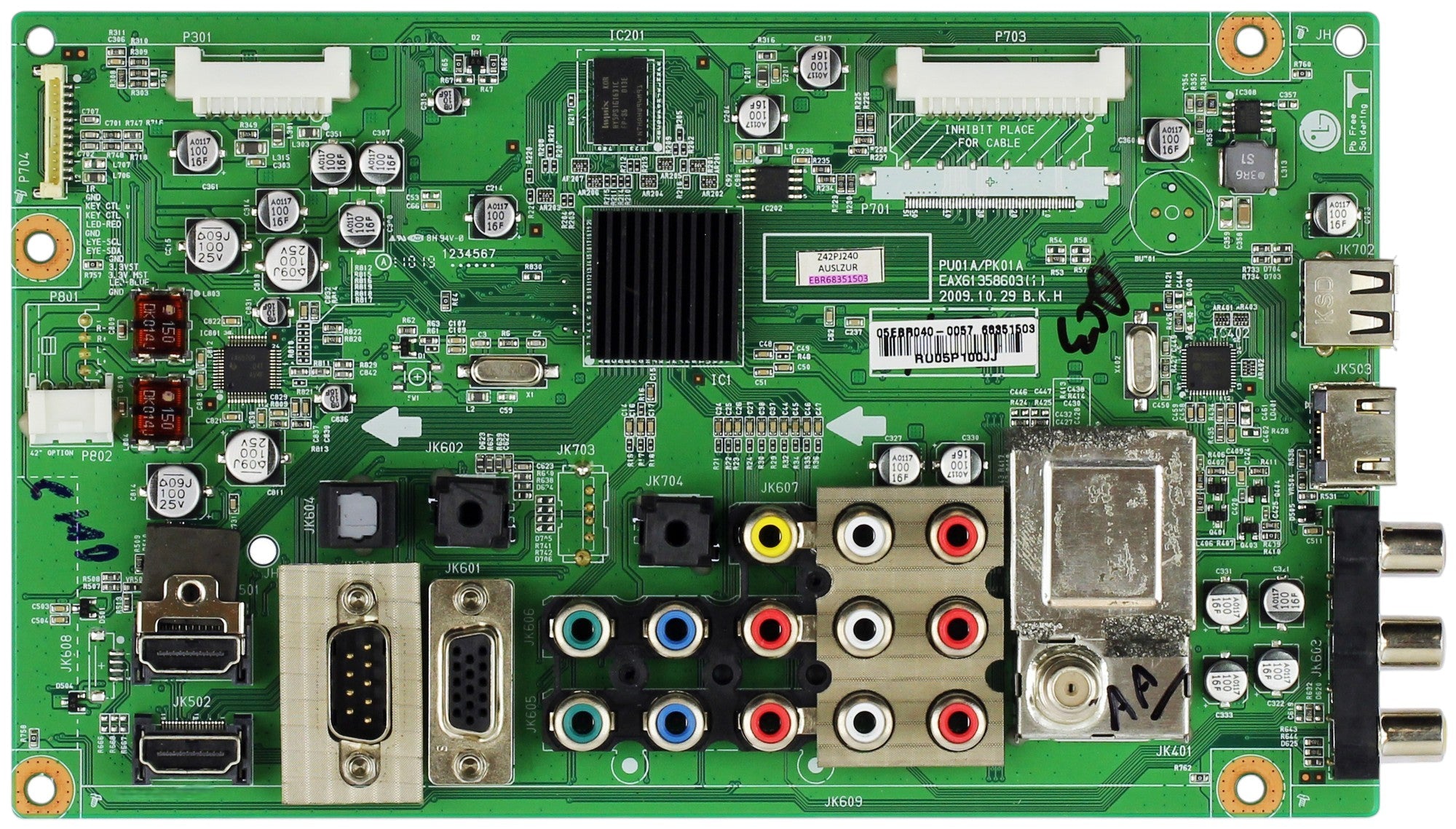 Zenith EBR68351503 (EAX61358603(1)) Main Board for Z42PJ240-UB