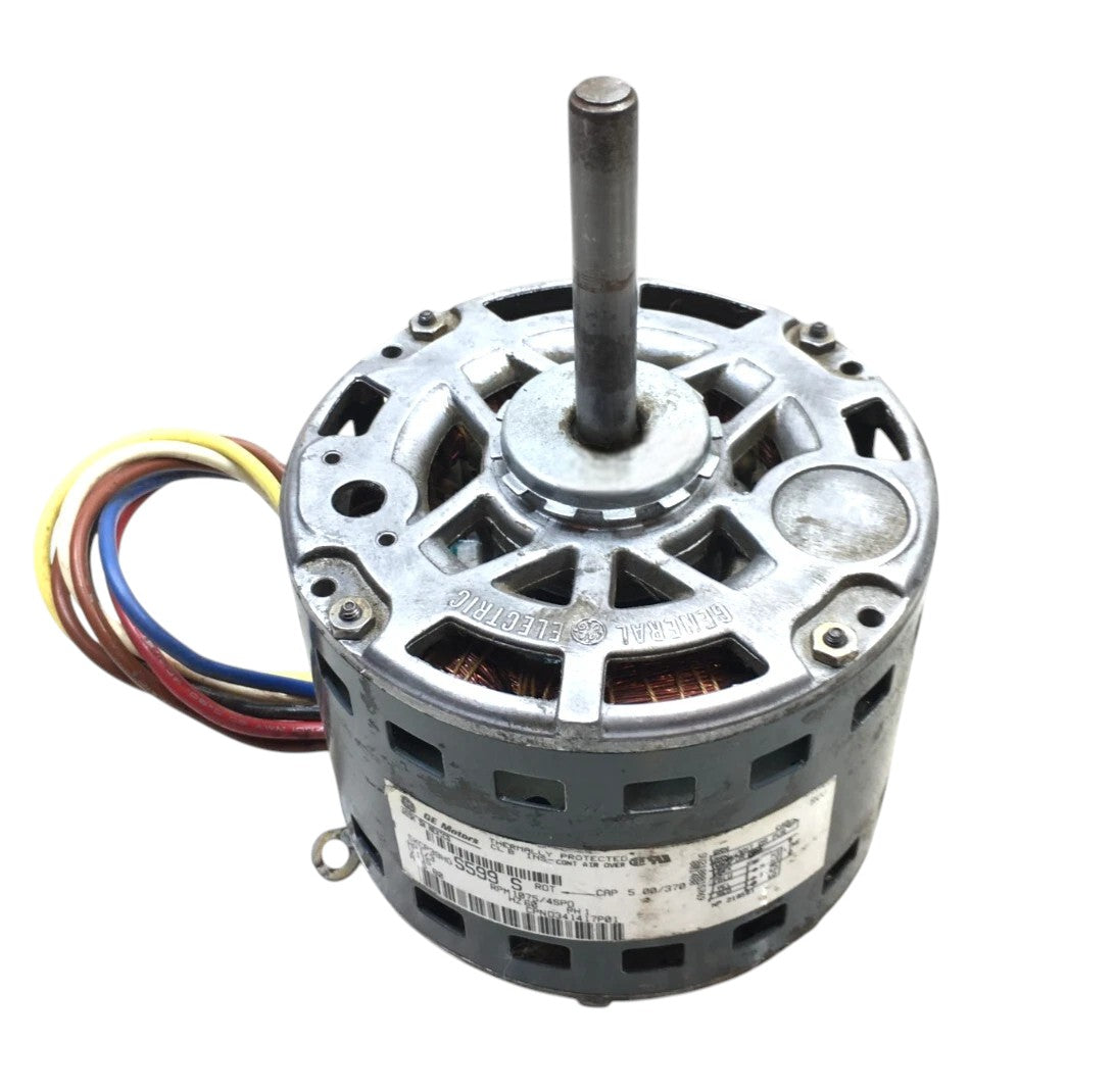 GE 5KCP39HGS599S Blower Motor 1/3HP 115 V 1075/4 SPD RPM 1PH 60HZ (Used)
