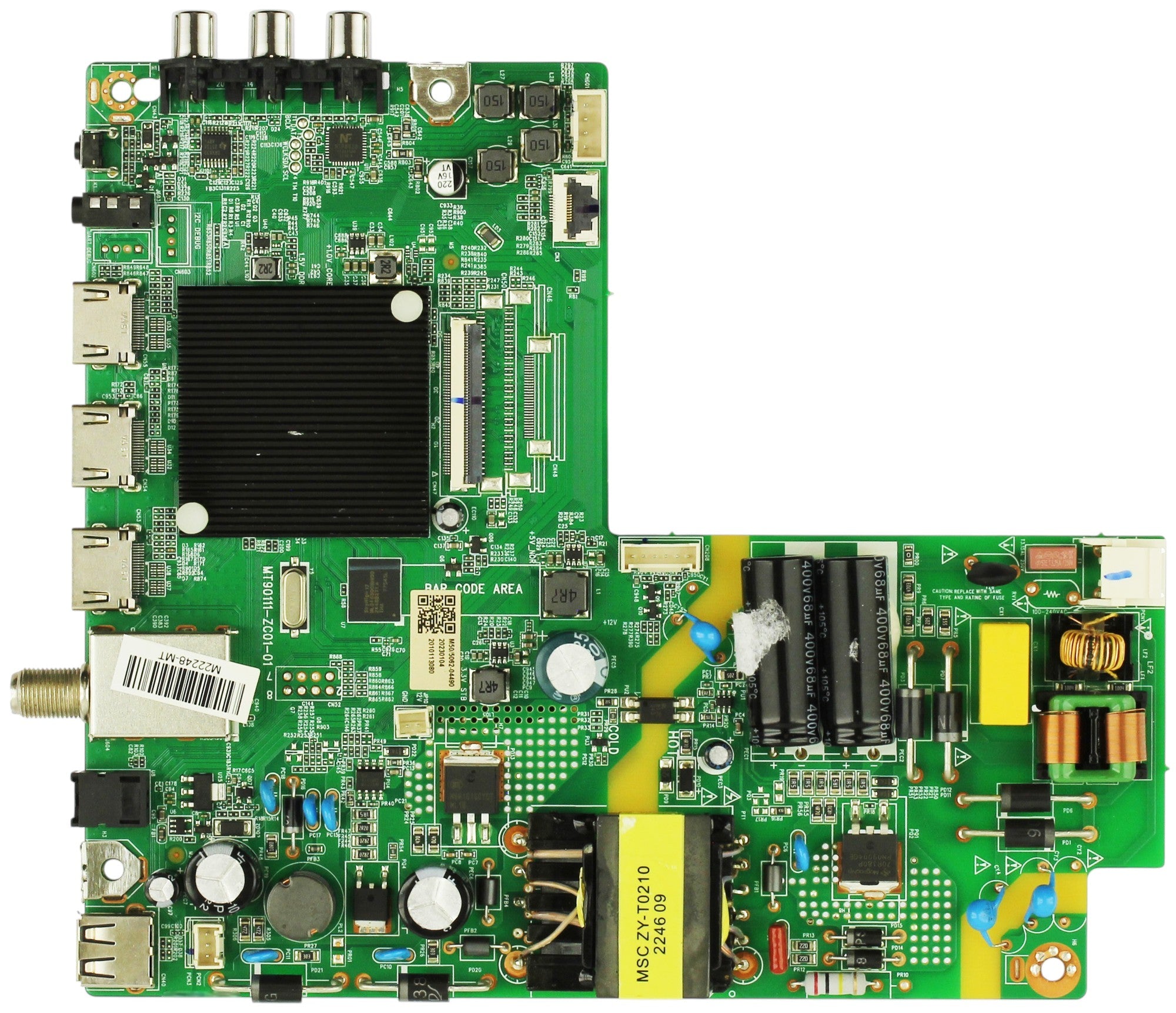 M22248-MT Onn Main Board, 515C90111M50, MT90111-ZC01-01, 100069992