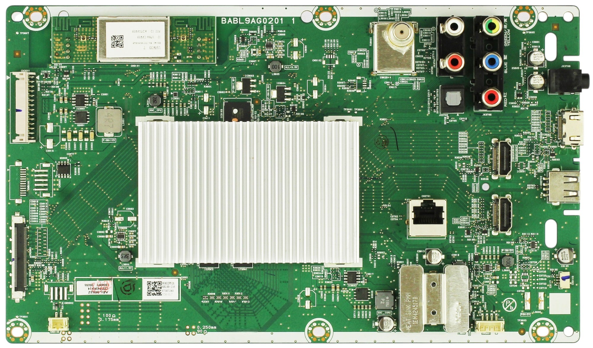 ABL9BMMA-001 Philips Main Board, ABL9BMMA-001, BABL9AG0201 1, 75PFL5603/F7, TA2