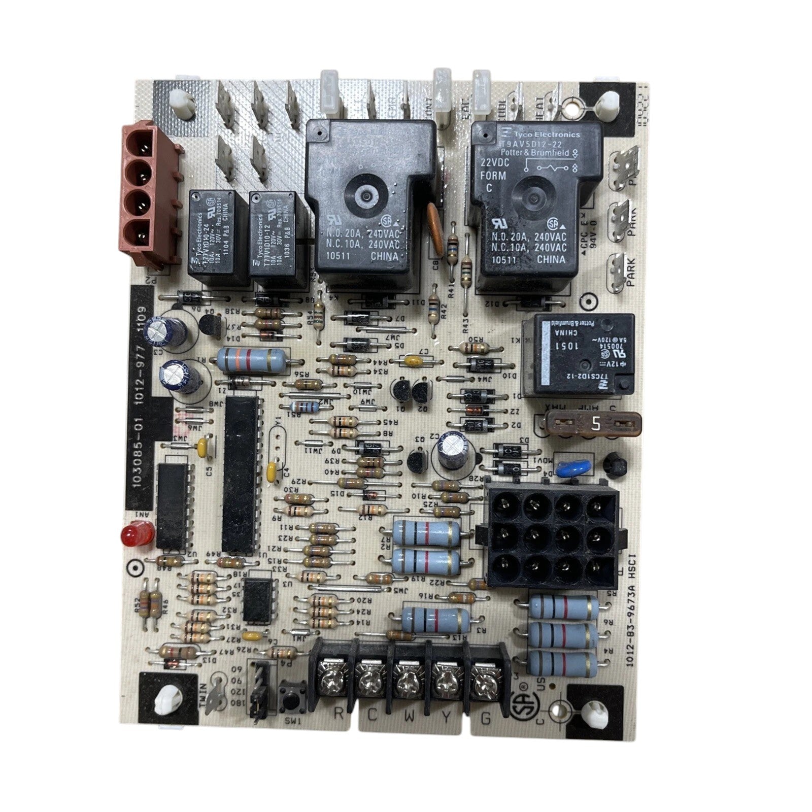 Lennox 1012-83-9673A Furnace Control Board AZ73390 (Refurbed)