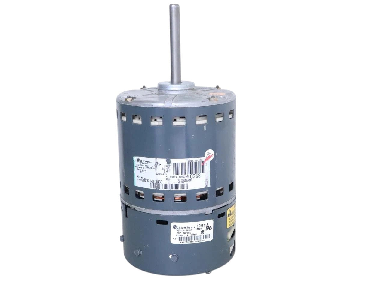 GE ECM 2.3 5SME39SL0253 1HP 120/240V 5466 Furnace Blower Motor 18M8101 CCWLE